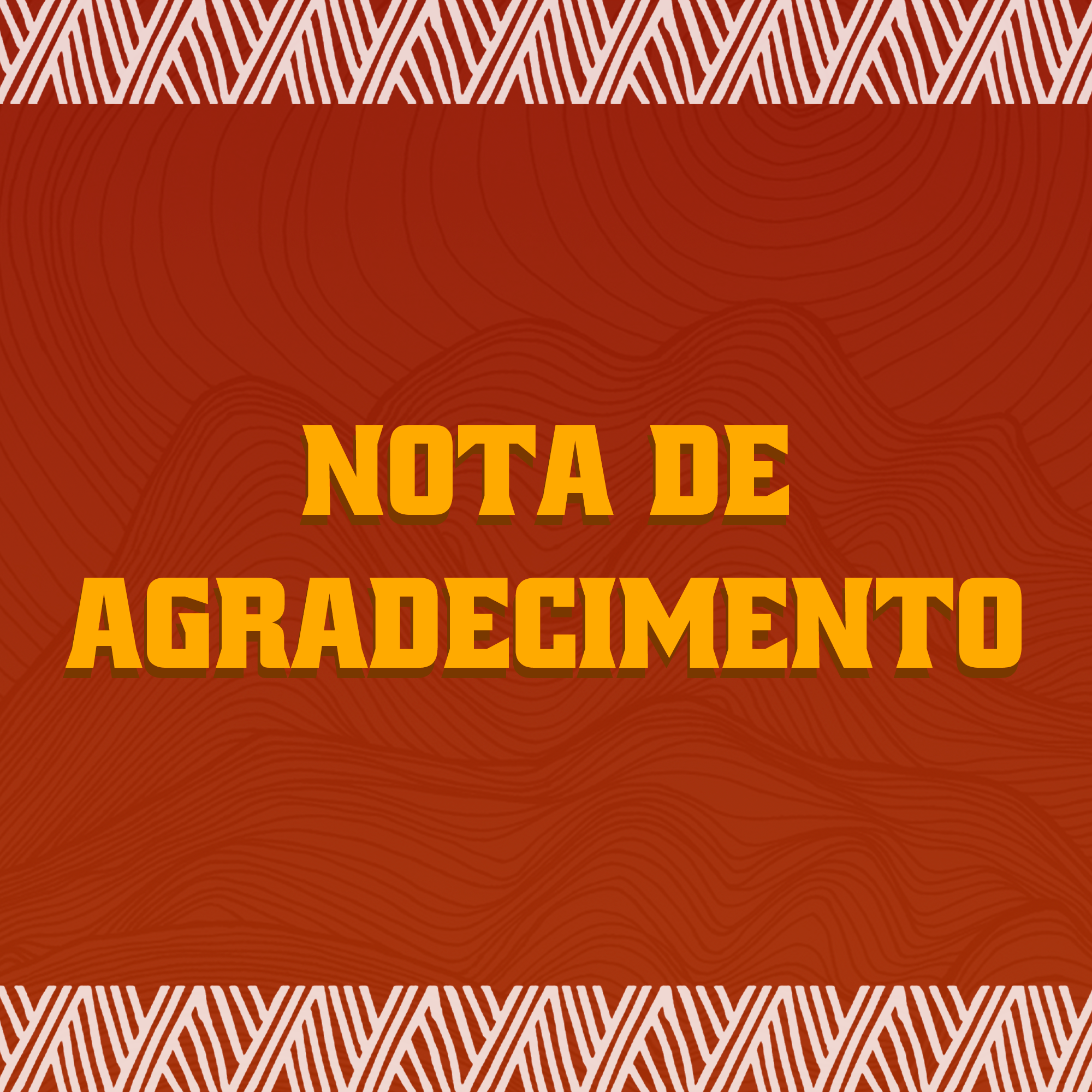 Nota de Agradecimento